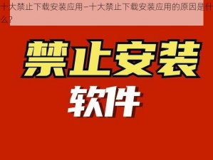 十大禁止下载安装应用—十大禁止下载安装应用的原因是什么？