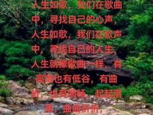 抖音热歌：做人潇洒态度显，旋律轻扬歌飞扬——探寻潇洒一点的人生乐章