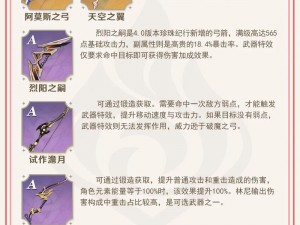 《原神》烈阳之嗣专攻：全方位攻略助力获取40级烈阳之嗣武器秘籍