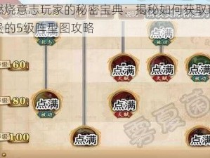 燃烧意志玩家的秘密宝典：揭秘如何获取珍贵的5级阵型图攻略