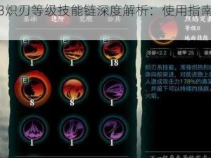 影之刃3炽刃等级技能链深度解析：使用指南与实战策略