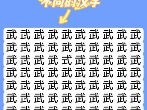 汉字找茬高手王曌汉字解析攻略：揭秘找出隐藏其中的20个汉字秘籍分享