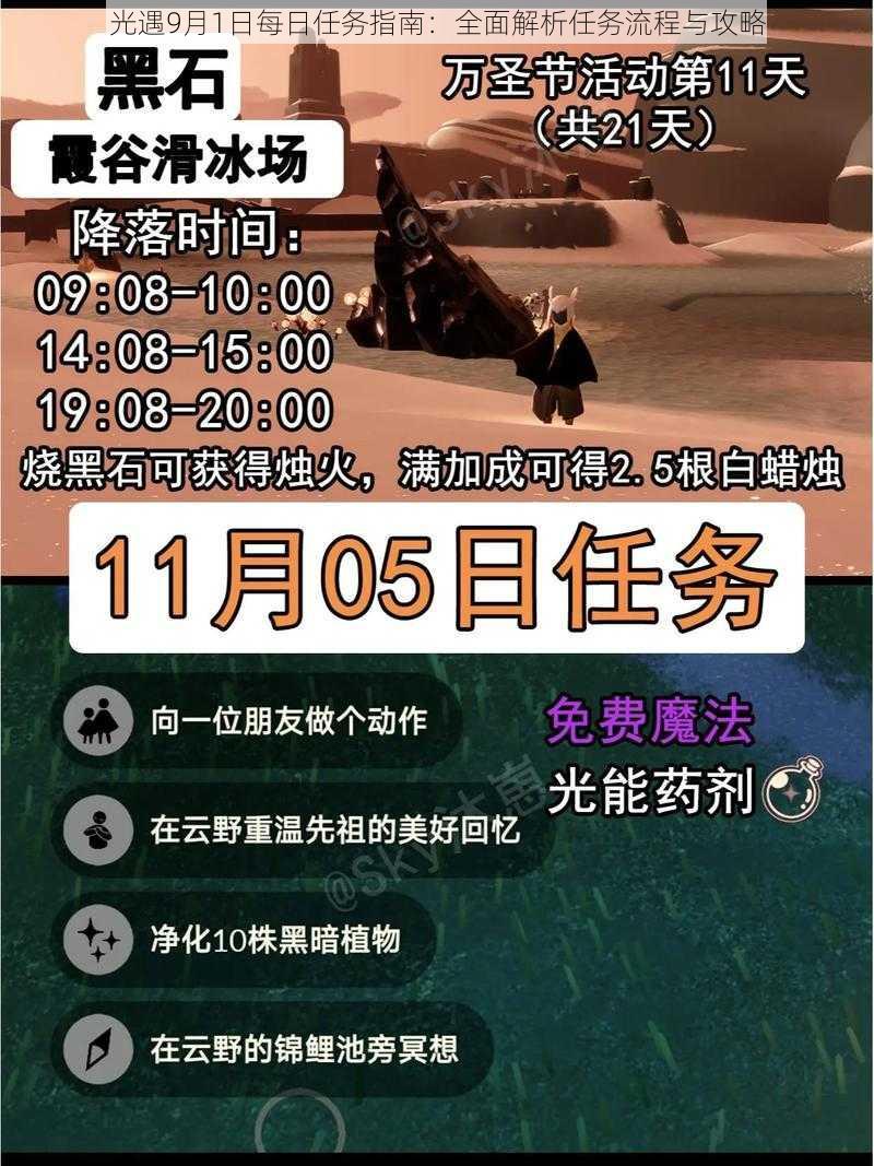 光遇9月1日每日任务指南：全面解析任务流程与攻略