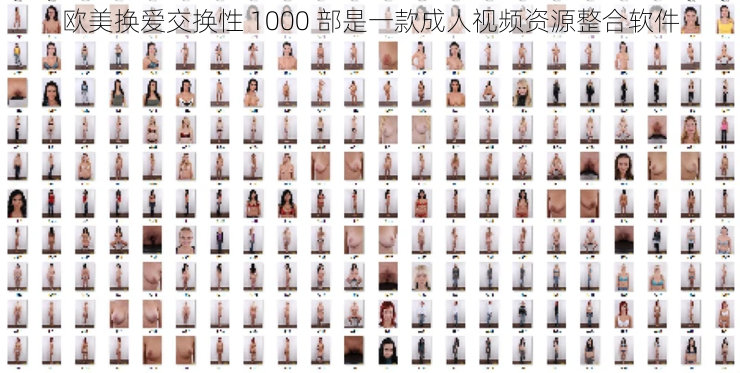 欧美换爱交换性 1000 部是一款成人视频资源整合软件