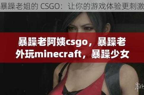 暴躁老姐的 CSGO：让你的游戏体验更刺激