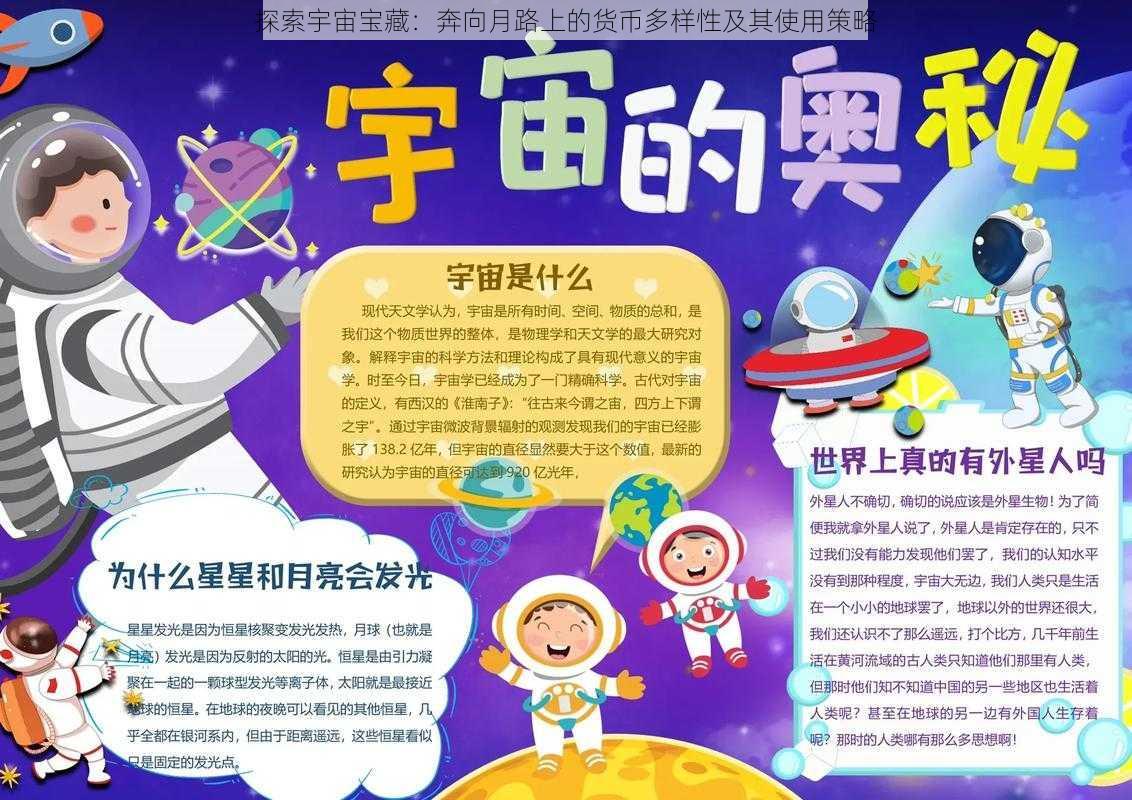 探索宇宙宝藏：奔向月路上的货币多样性及其使用策略