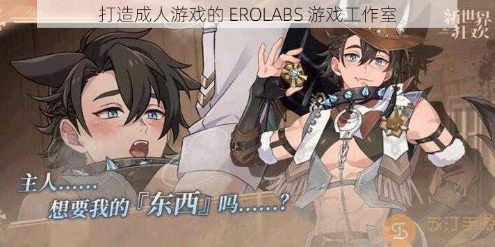 打造成人游戏的 EROLABS 游戏工作室