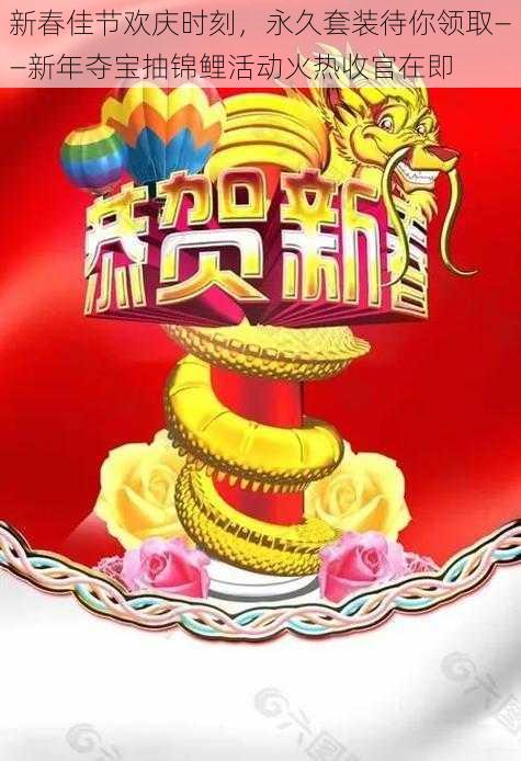 新春佳节欢庆时刻，永久套装待你领取——新年夺宝抽锦鲤活动火热收官在即