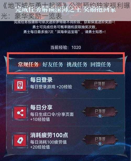 《地下城与勇士起源》公测预约独家福利曝光：豪华奖励一览表