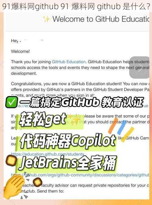 91爆料网github 91 爆料网 github 是什么？