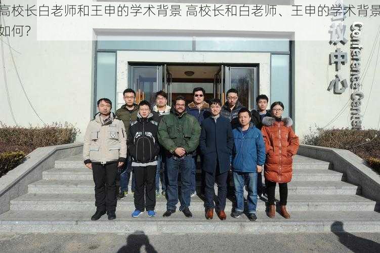 高校长白老师和王申的学术背景 高校长和白老师、王申的学术背景如何？