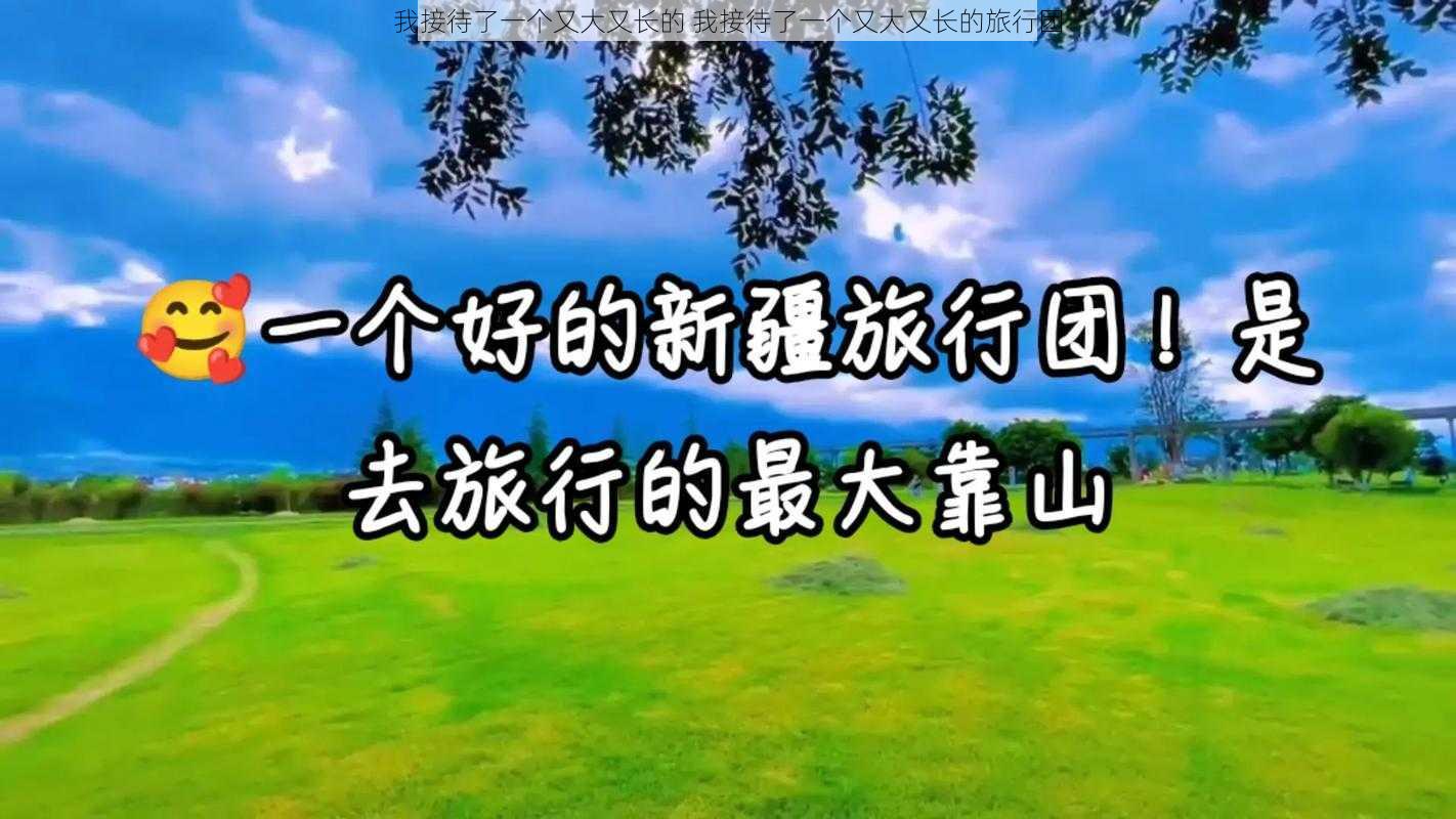 我接待了一个又大又长的 我接待了一个又大又长的旅行团