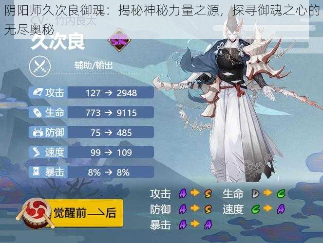 阴阳师久次良御魂：揭秘神秘力量之源，探寻御魂之心的无尽奥秘