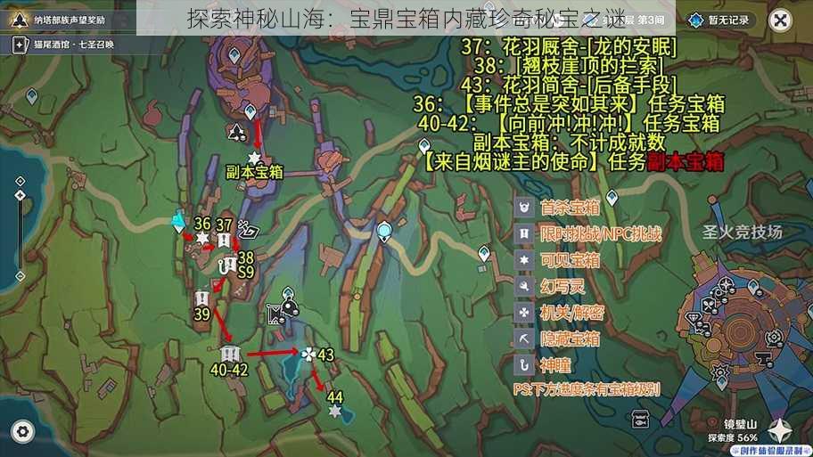 探索神秘山海：宝鼎宝箱内藏珍奇秘宝之谜